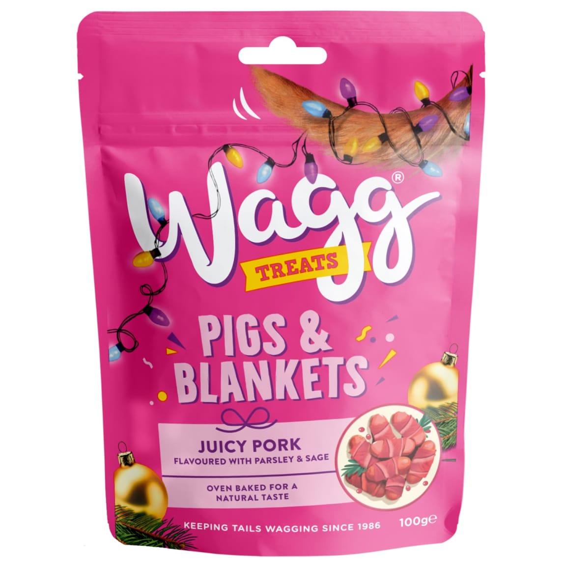 Wagg Dog Treats 100g - Pigs in Blankets