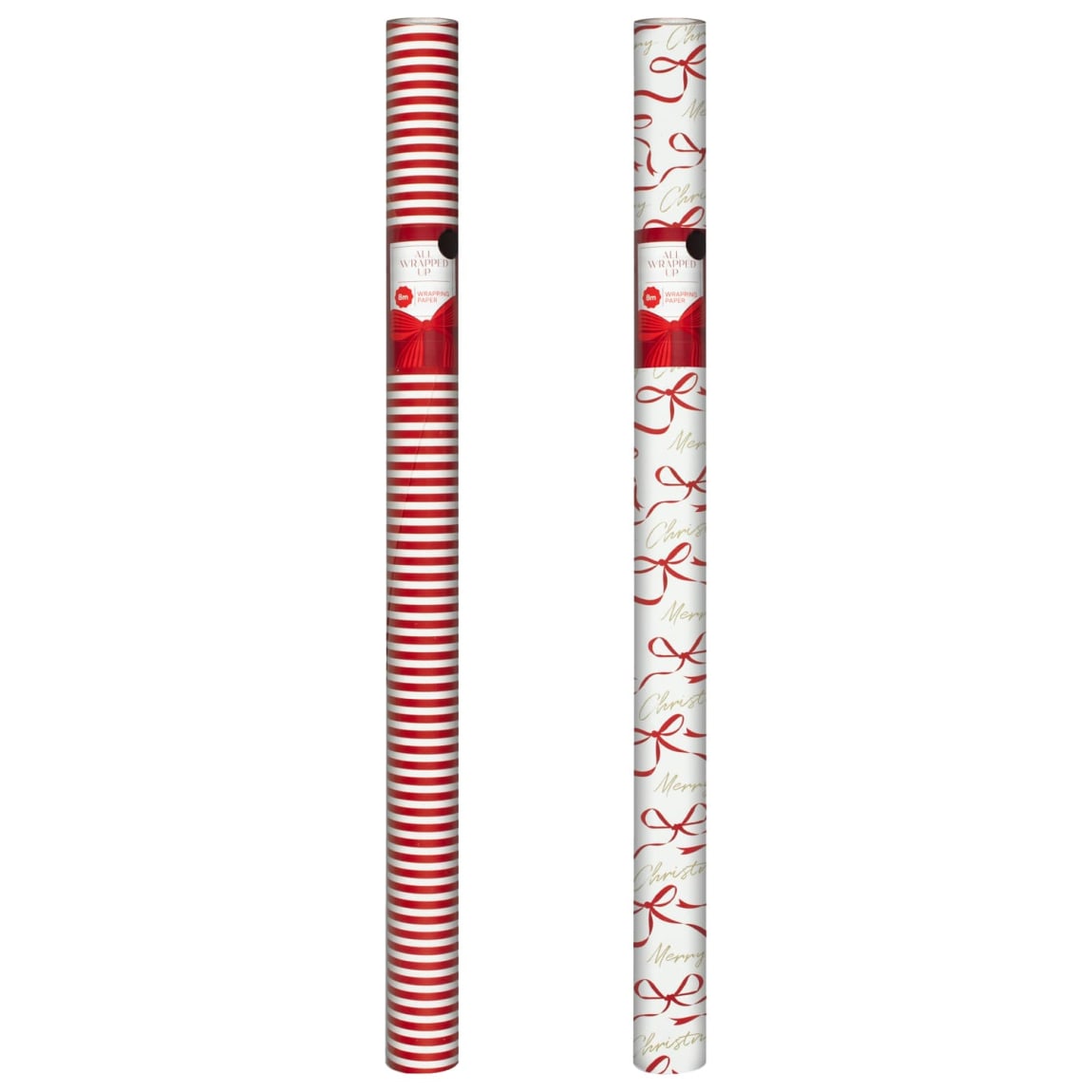 All Wrapped Up Red Wrapping Paper 8m - Assorted