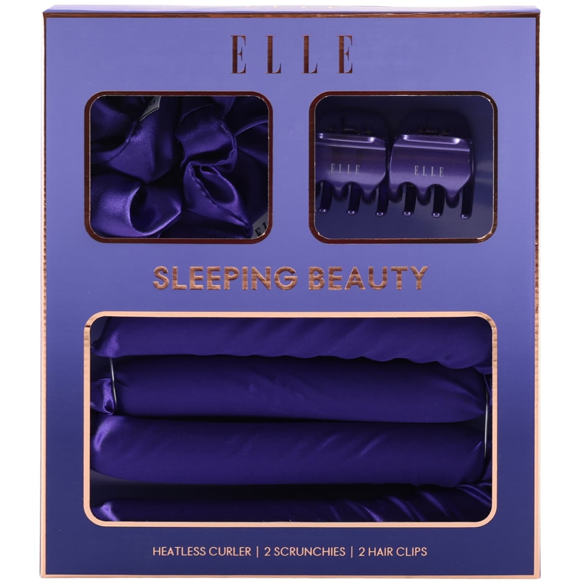 Elle Sleeping Beauty Hair Set 5pcs - Purple