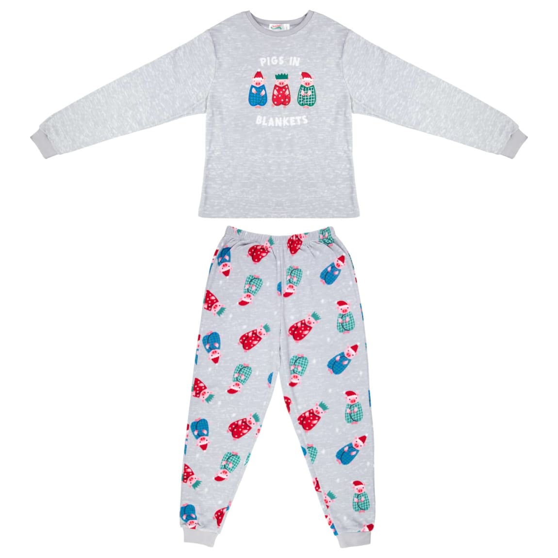 Ladies Pigs in Blankets Christmas Pyjamas