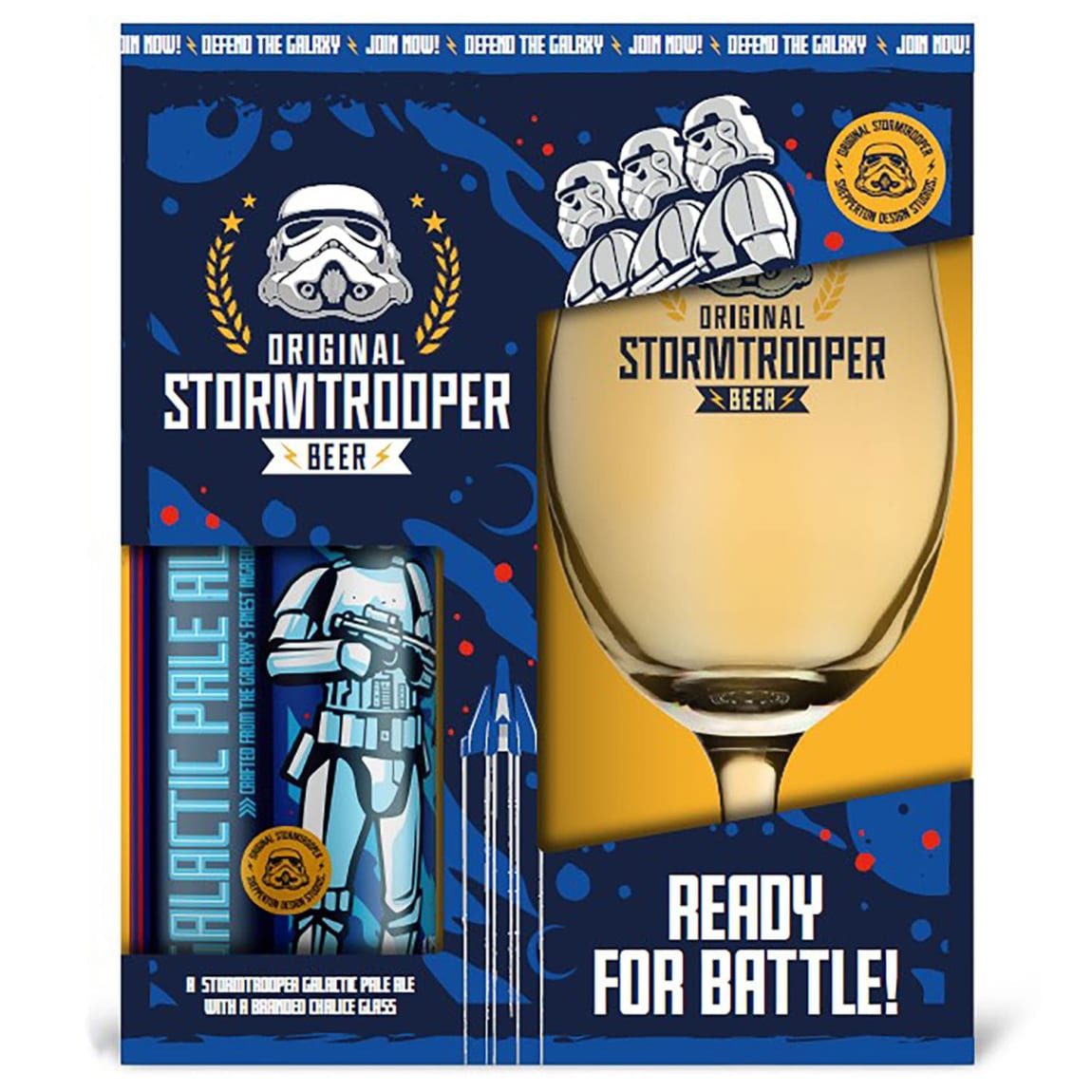 Stormtrooper Beer & Glass Gift Set