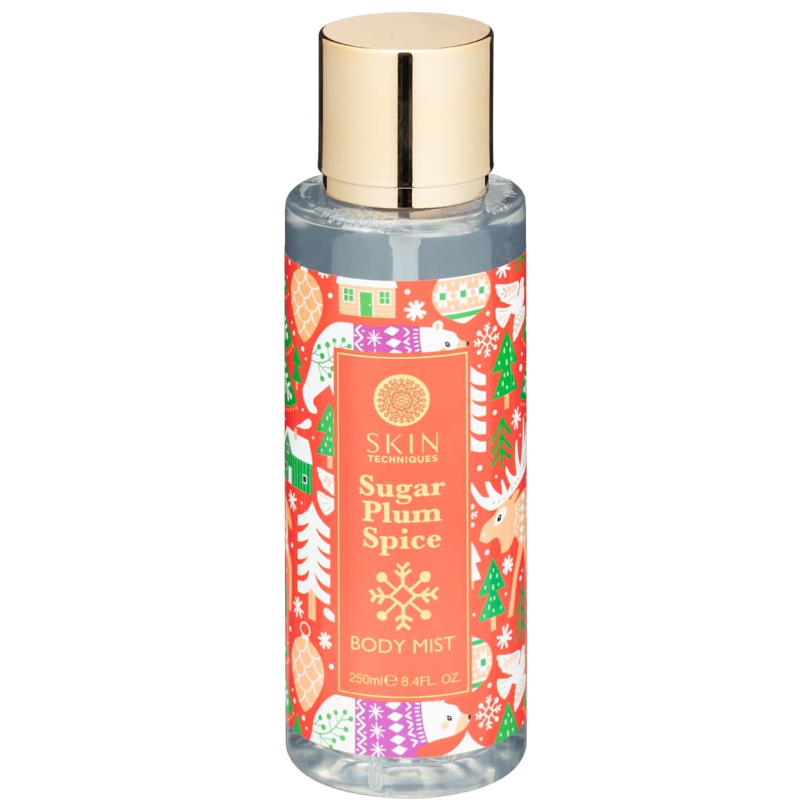 Skin Techniques Christmas Body Mist 250ml - Sugar Plum Spice