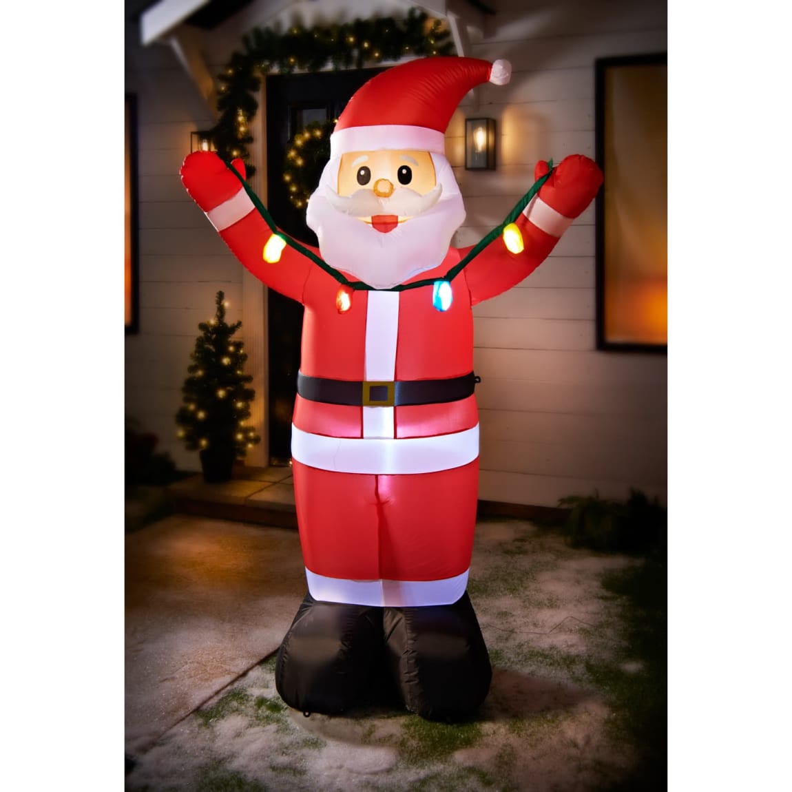 Light Up Inflatable Santa 6ft