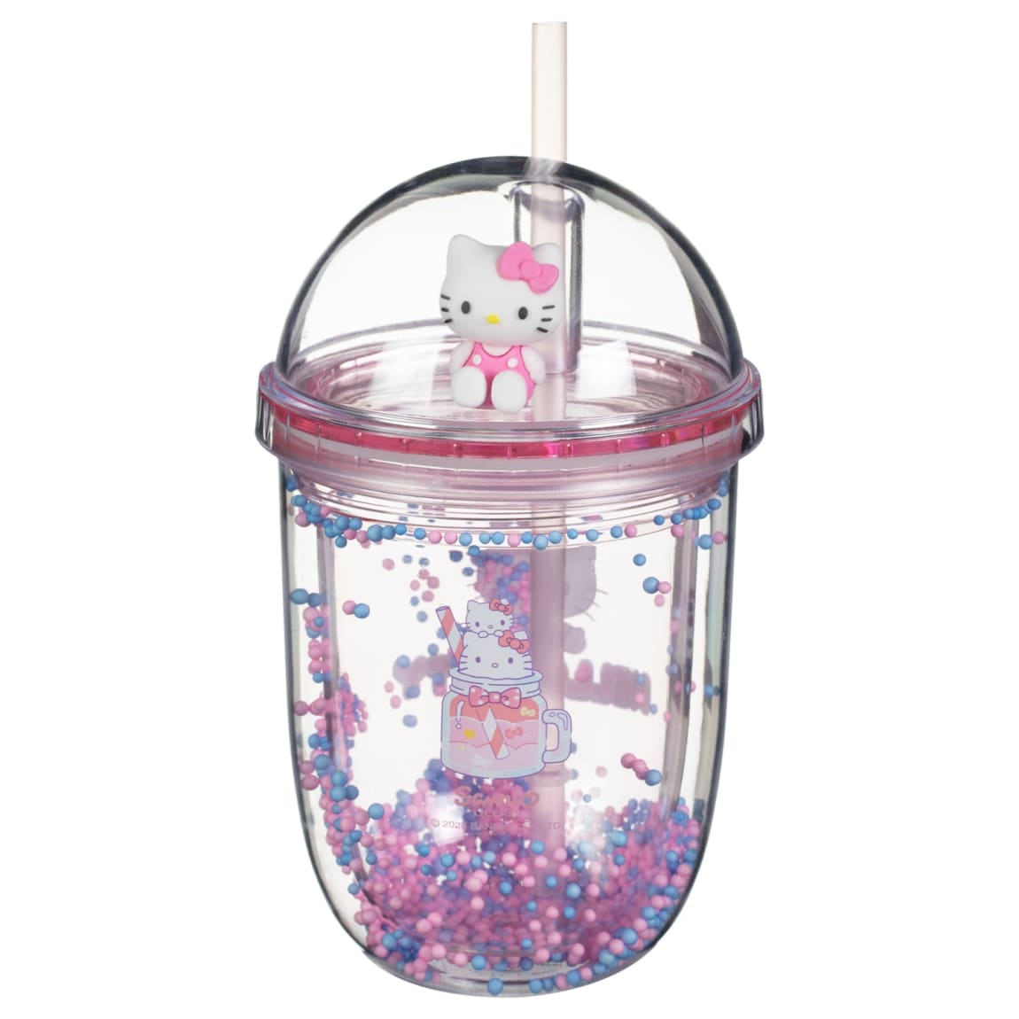 Hello Kitty Confetti Cup with Straw - Hello Kitty