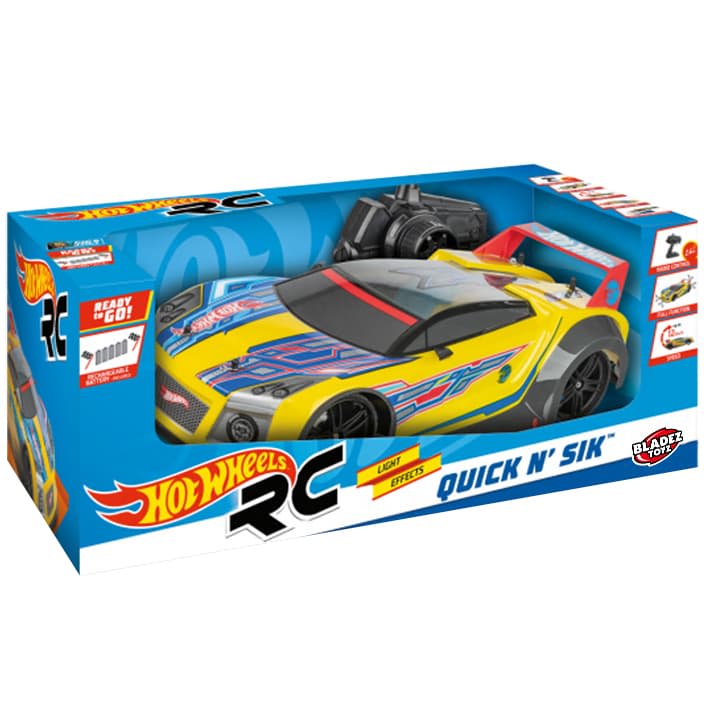 Hot Wheels Quick N' Sik Remote Control Car