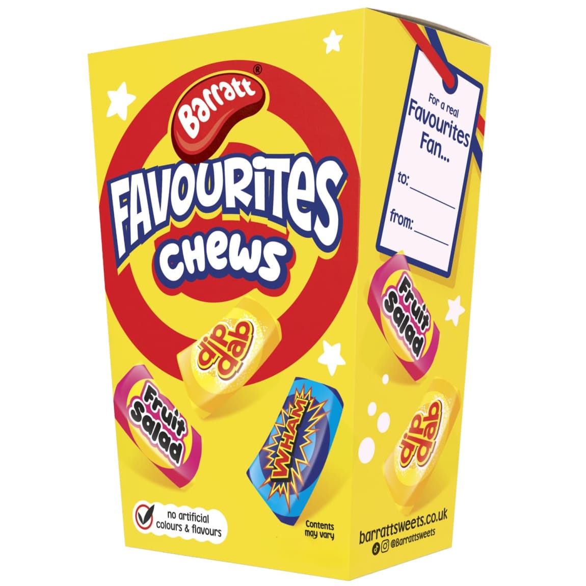 Barratt Favourites Chews Box 400g