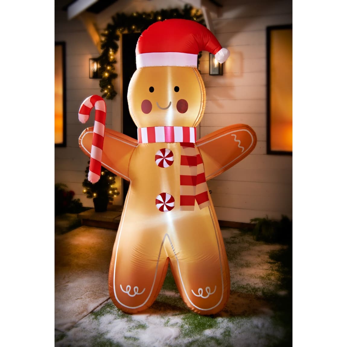 Inflatable Gingerbread Man 6ft
