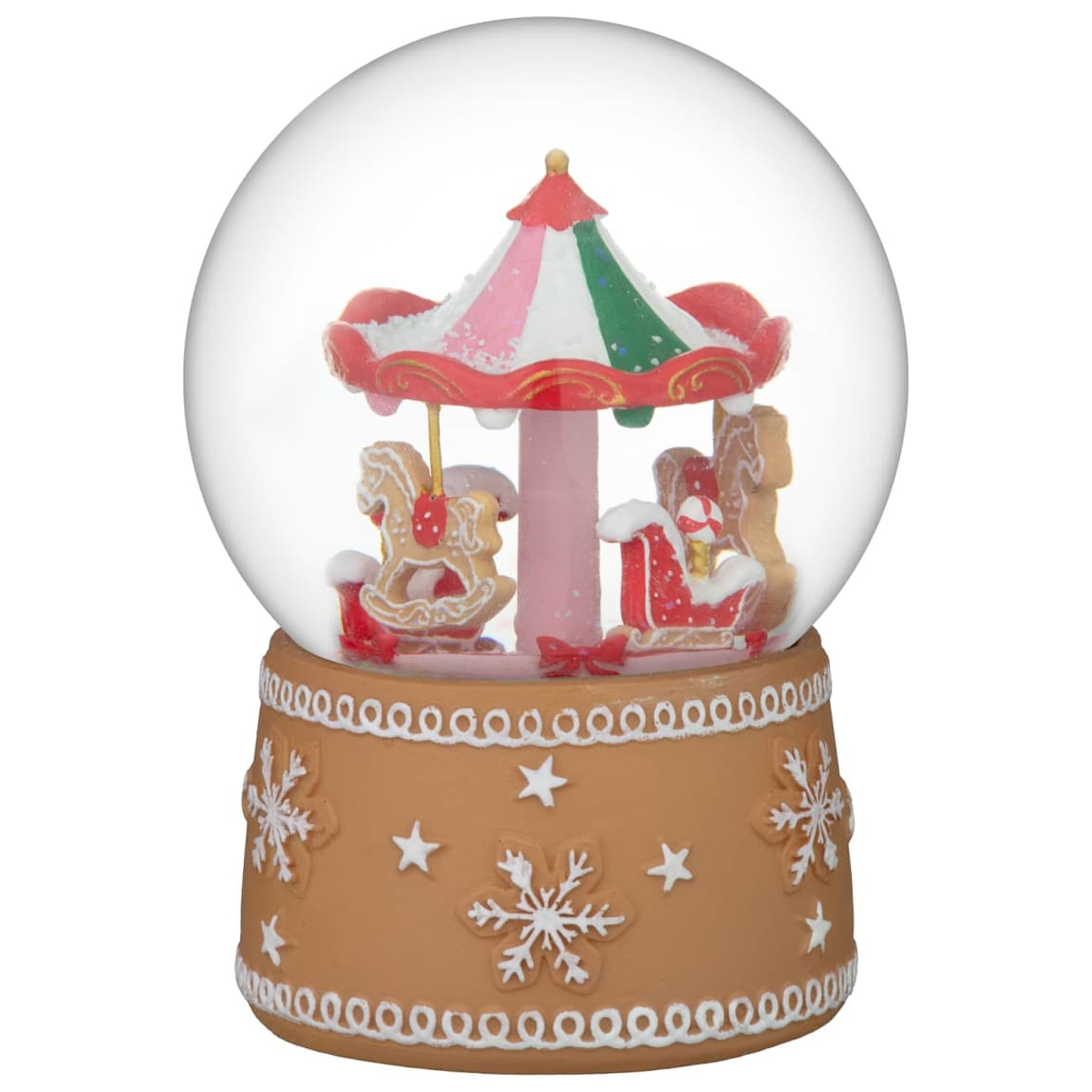 Carousel Snow Globe
