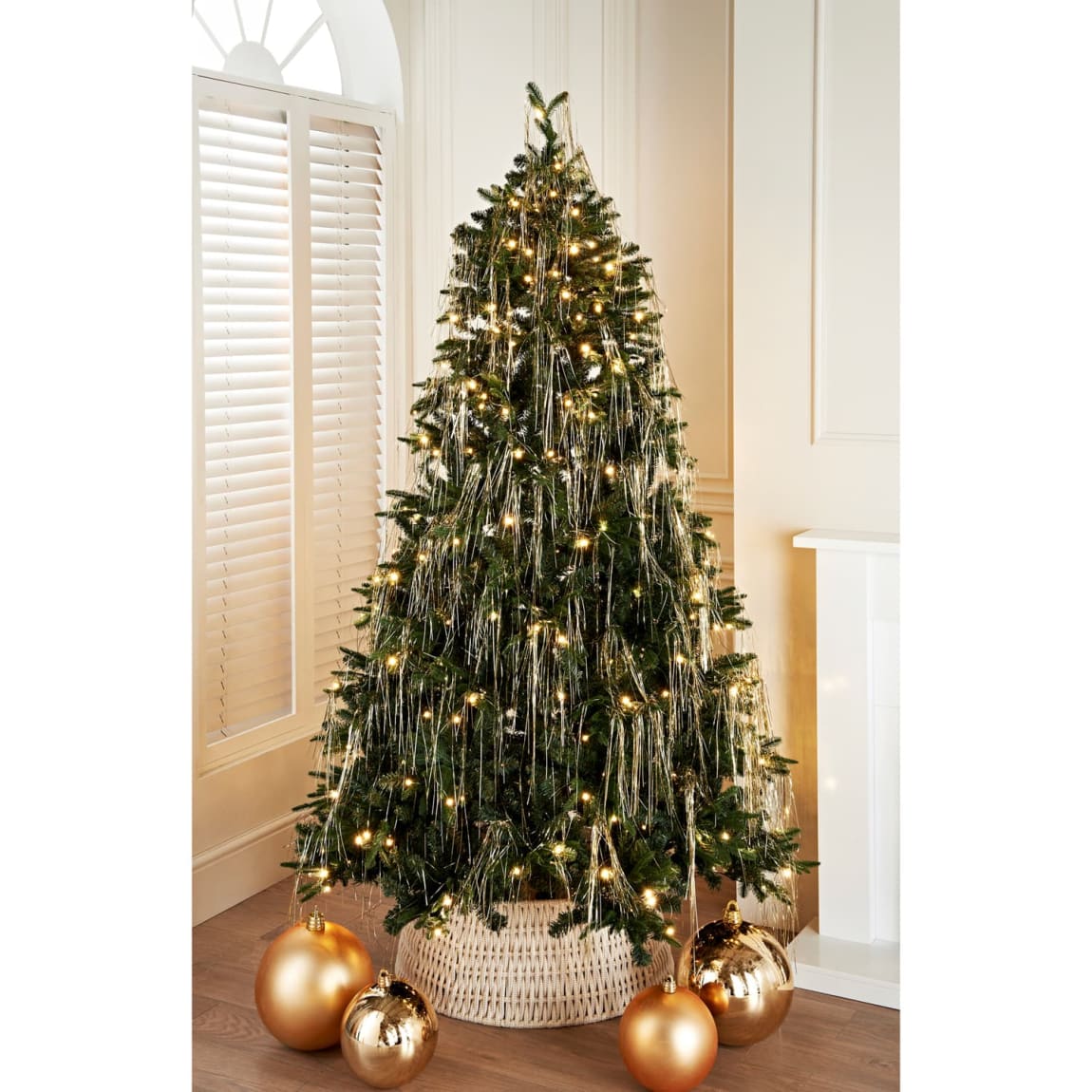 Lametta Tinsel 500 Strands - Gold