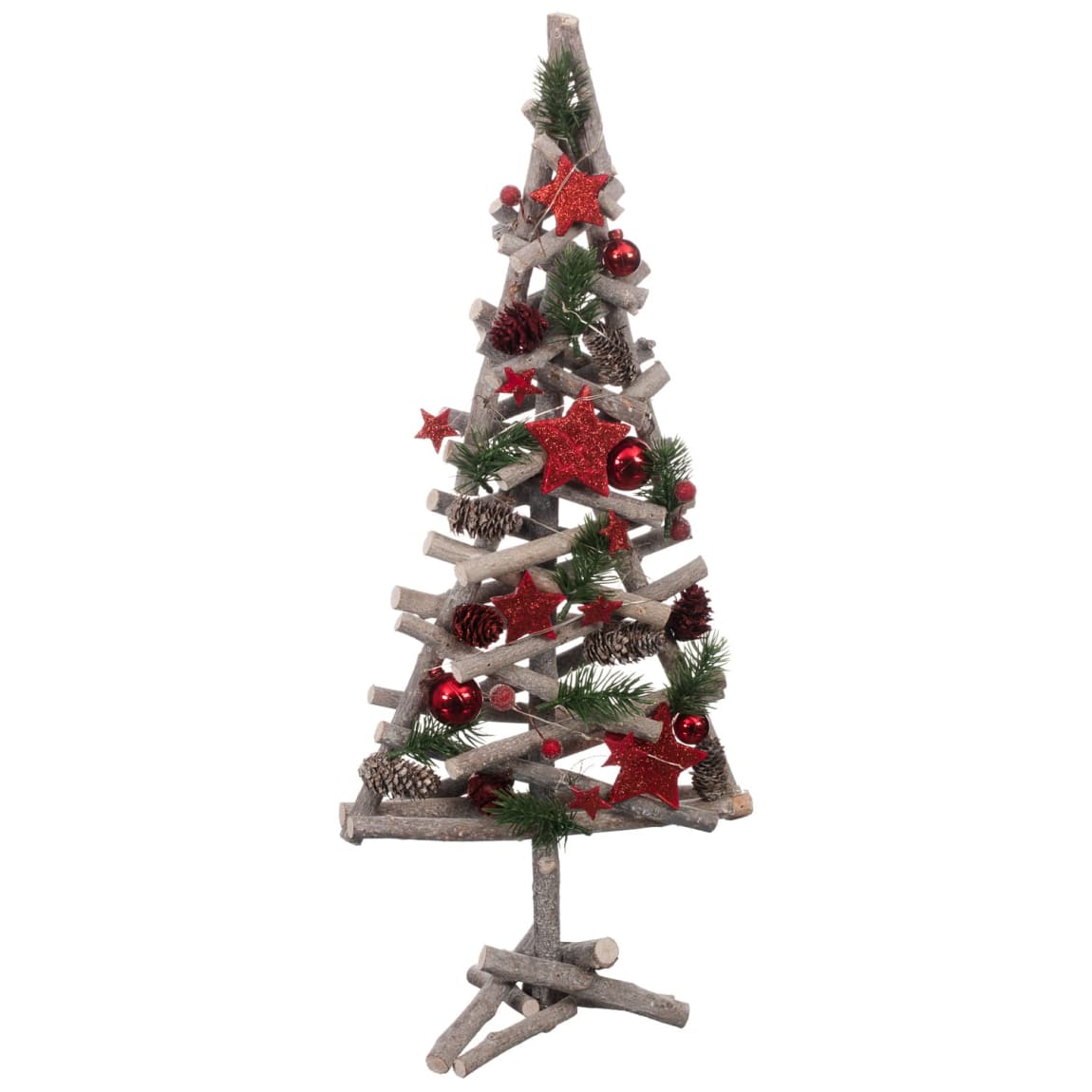 Light Up Tree 55cm - Natural