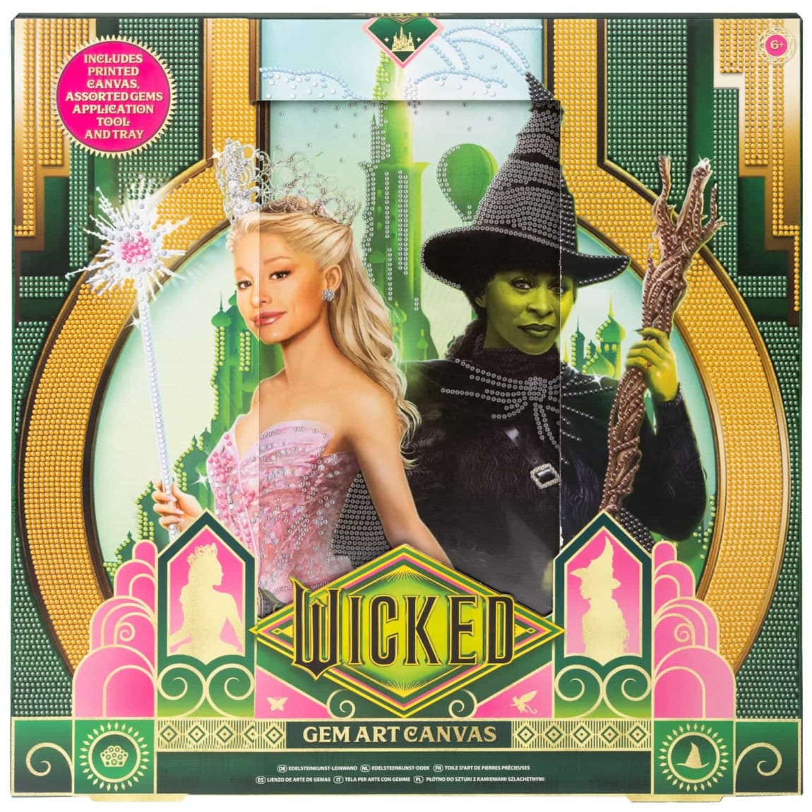 Wicked Diamond Art Canvas