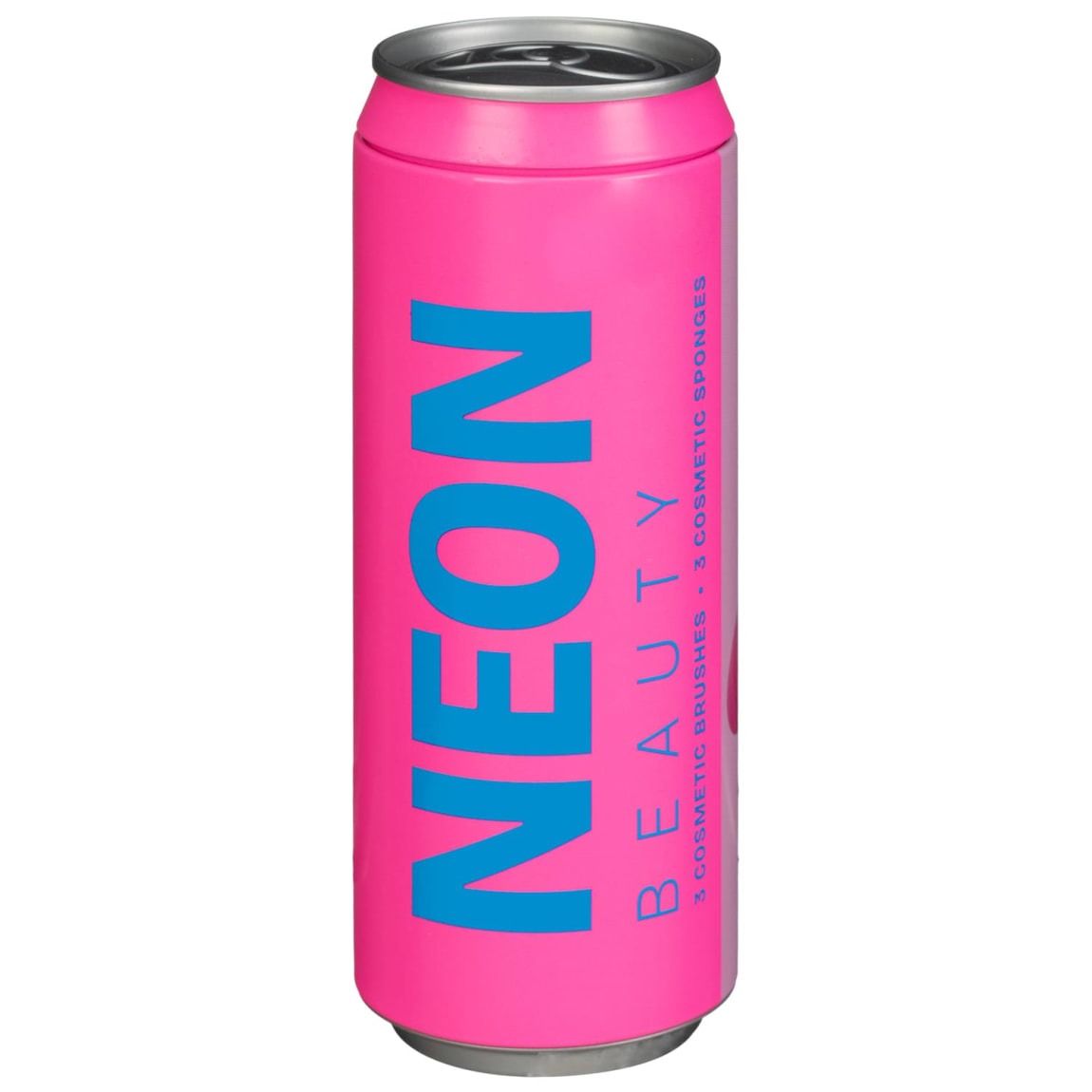 Neon Beauty Cosmetic Brush Can 6pcs - Pink