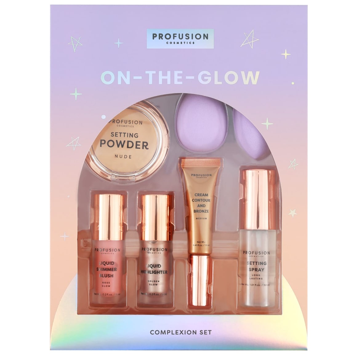 Profusion On-The-Glow Complexion Set 7pcs