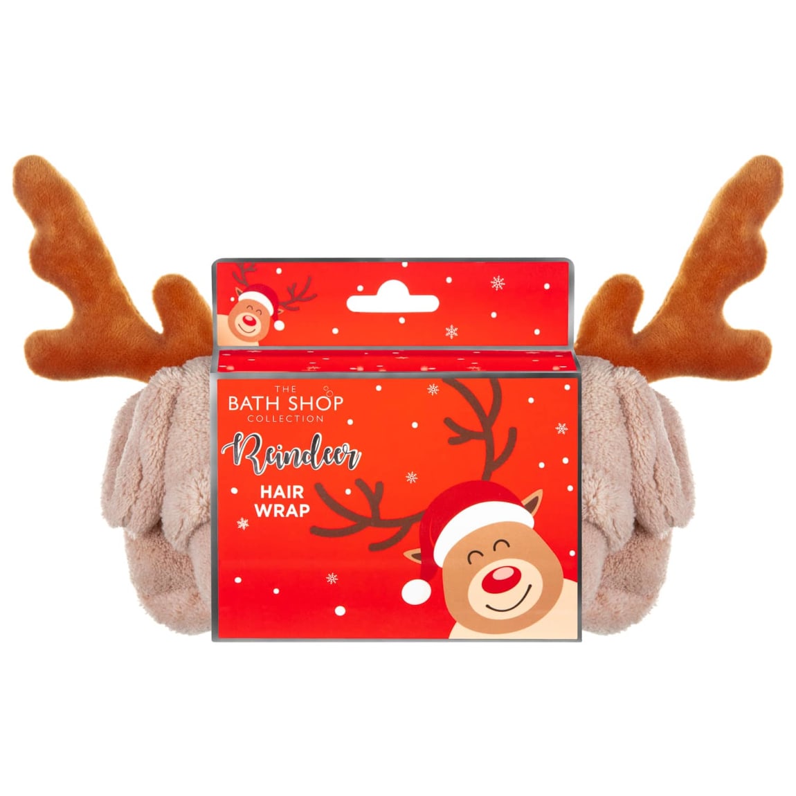 The Bath Shop Collection Hair Wrap - Reindeer
