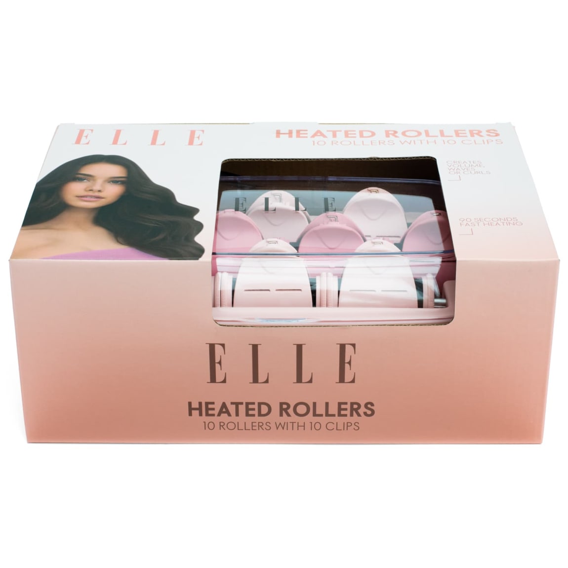 Elle Heated Rollers Set
