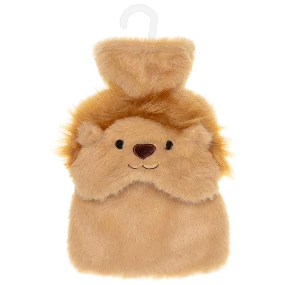 Lion Hot Water Bottle with Eye Mask