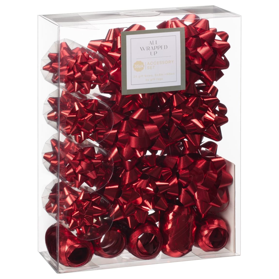 All Wrapped Up Accessories Set 35pk - Red