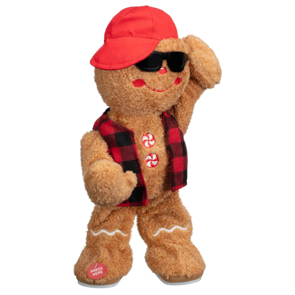 Dancing Christmas Gingerbread Man