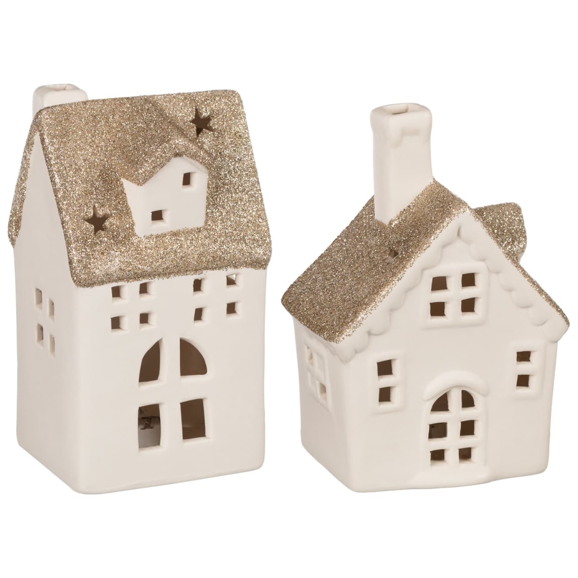 Light Up LED Glitter House - Short
