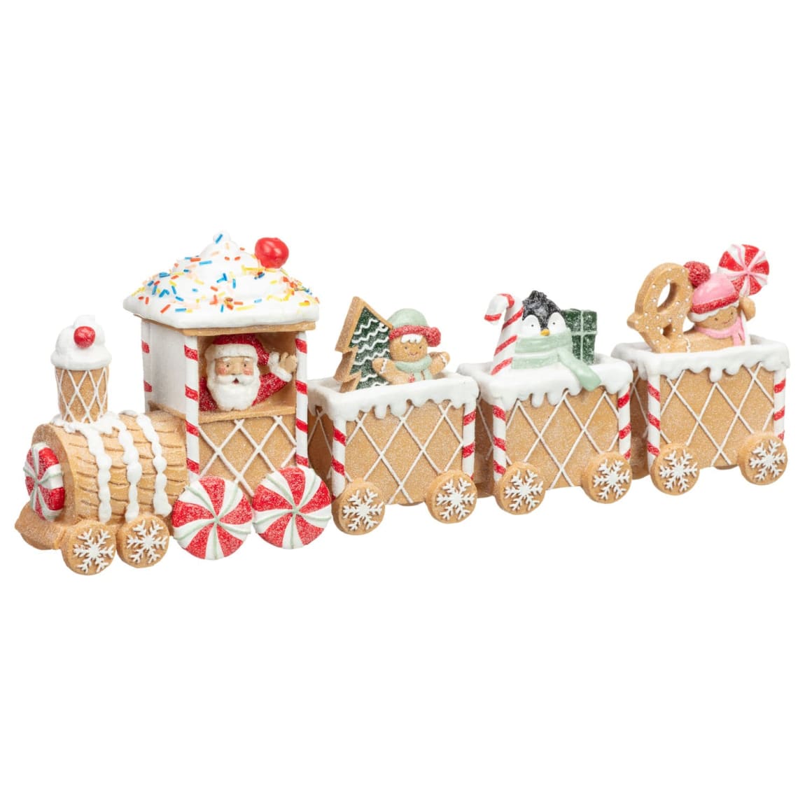 Gingerbread Train Ornament