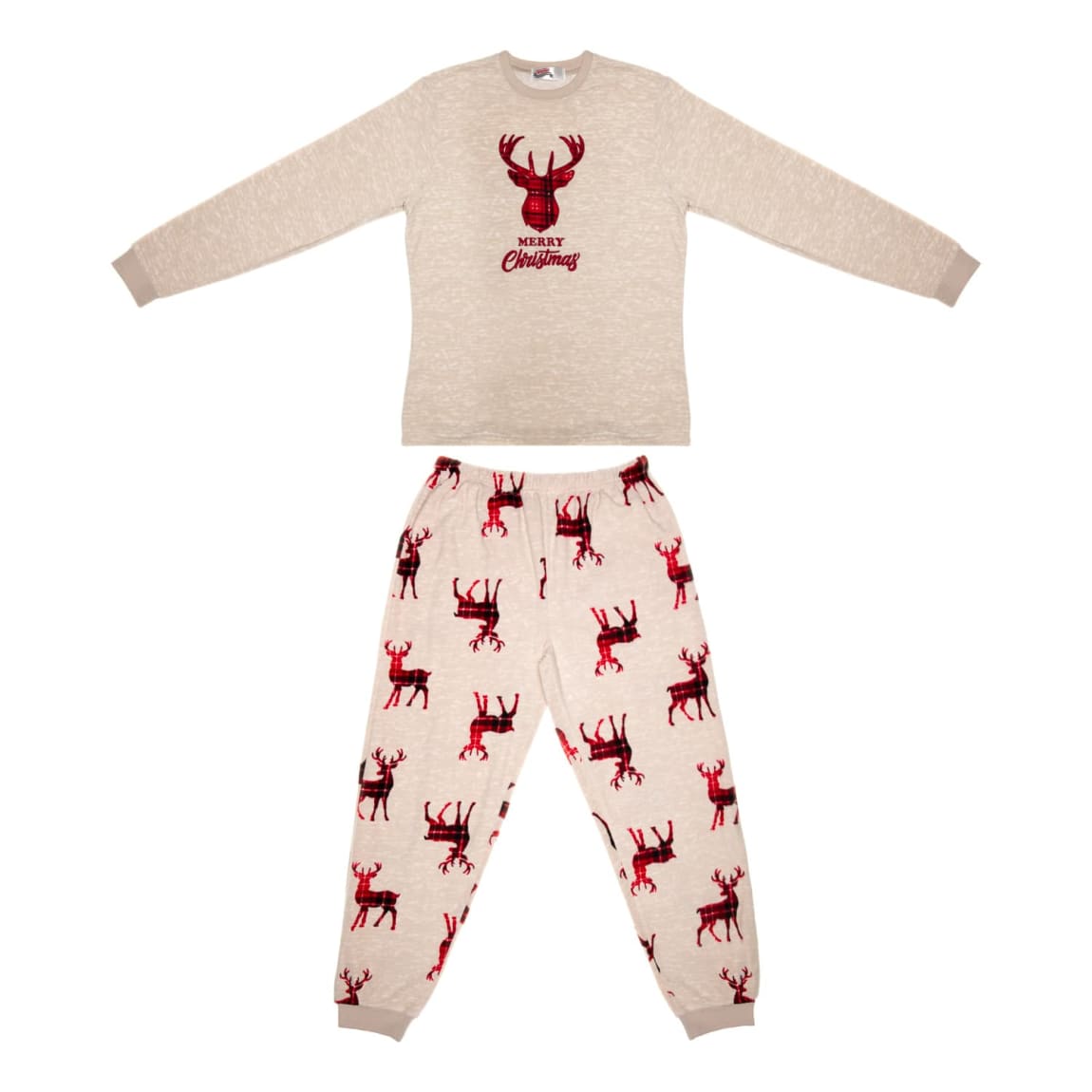 Ladies Reindeer Christmas Pyjamas Sizes 8-26