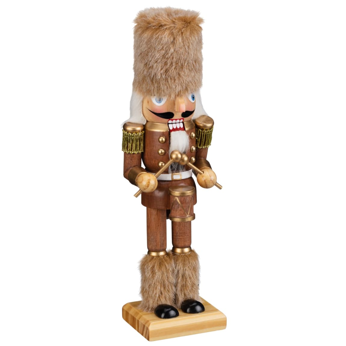 Brown Christmas Nutcracker 25cm