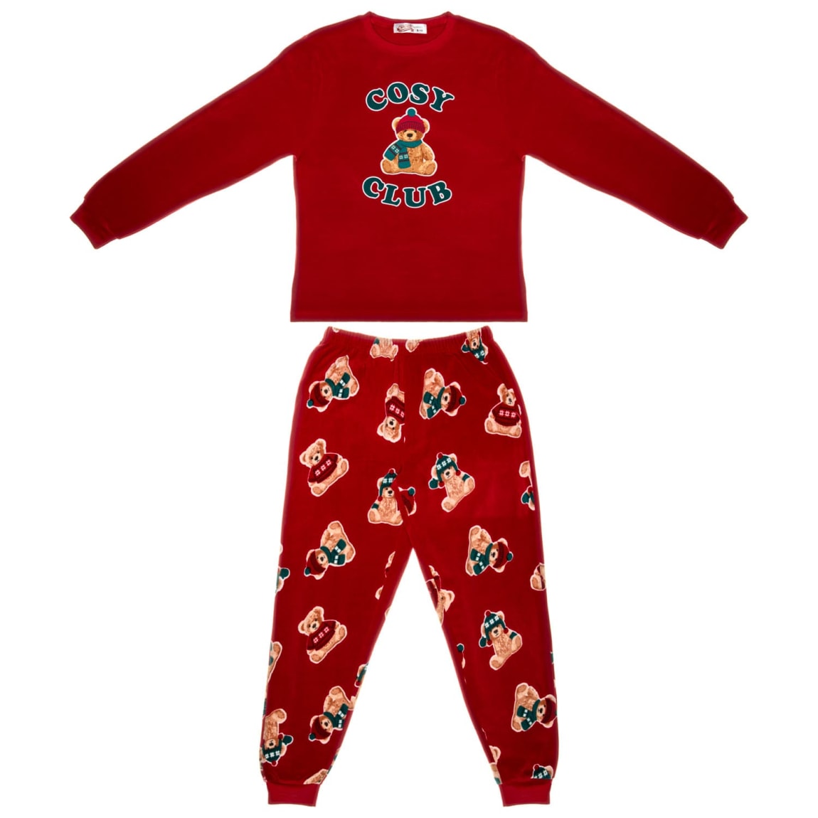 Ladies Bear Christmas Pyjamas