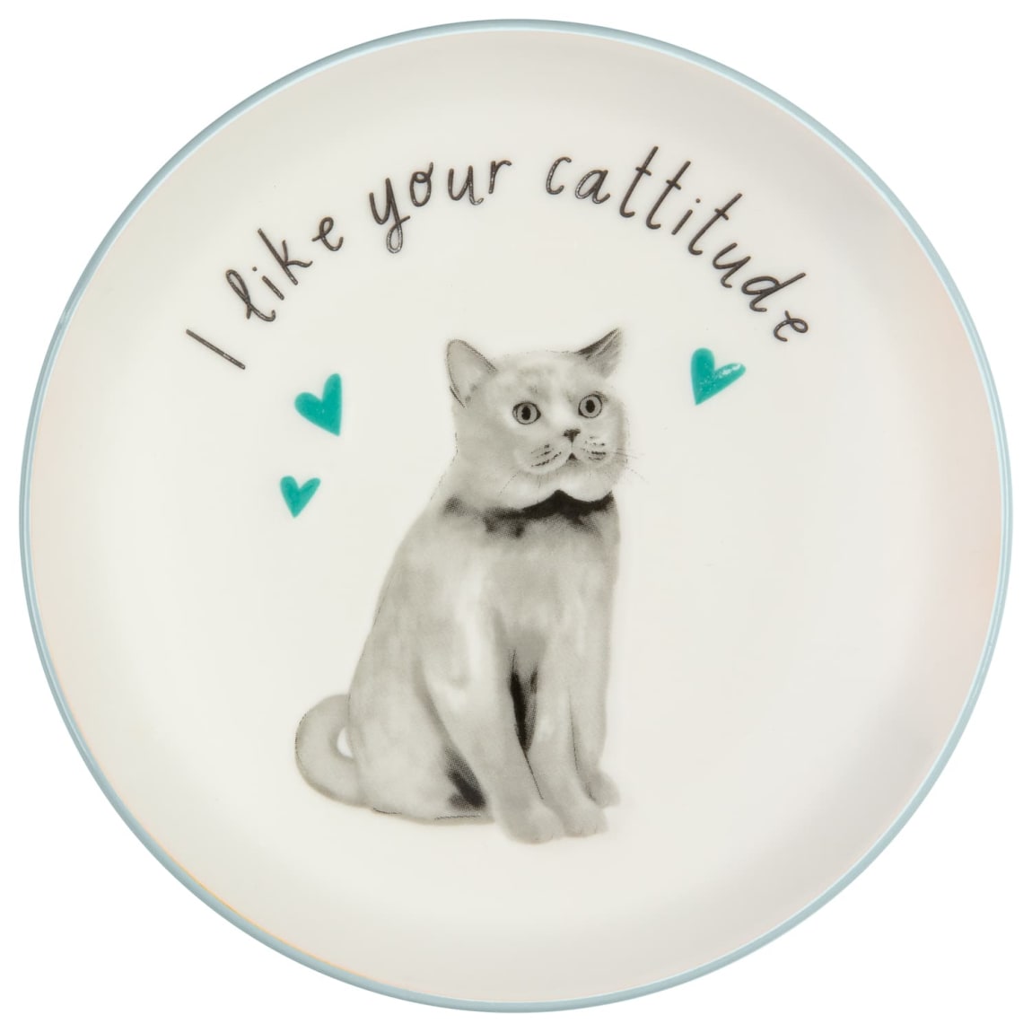 A Tale of Tails Cat Trinket Dish - I Like Your Cattitude