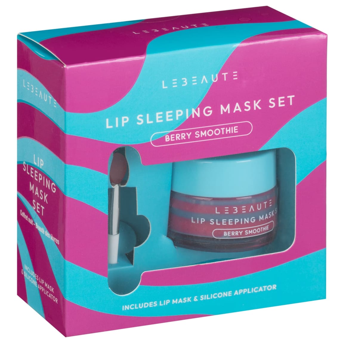 Lebeaute Lip Sleeping Mask Set – Berry Smoothie