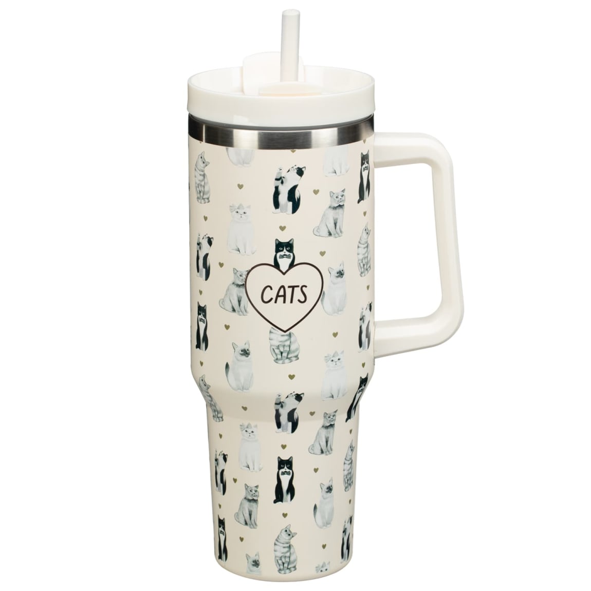 A Tale of Tails Cat Breeds Flask