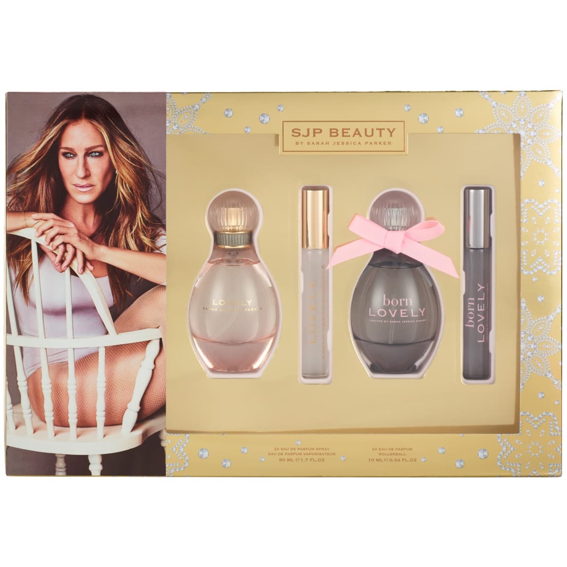 Sarah Jessica Parker Born Lovely EDP Set 4pc