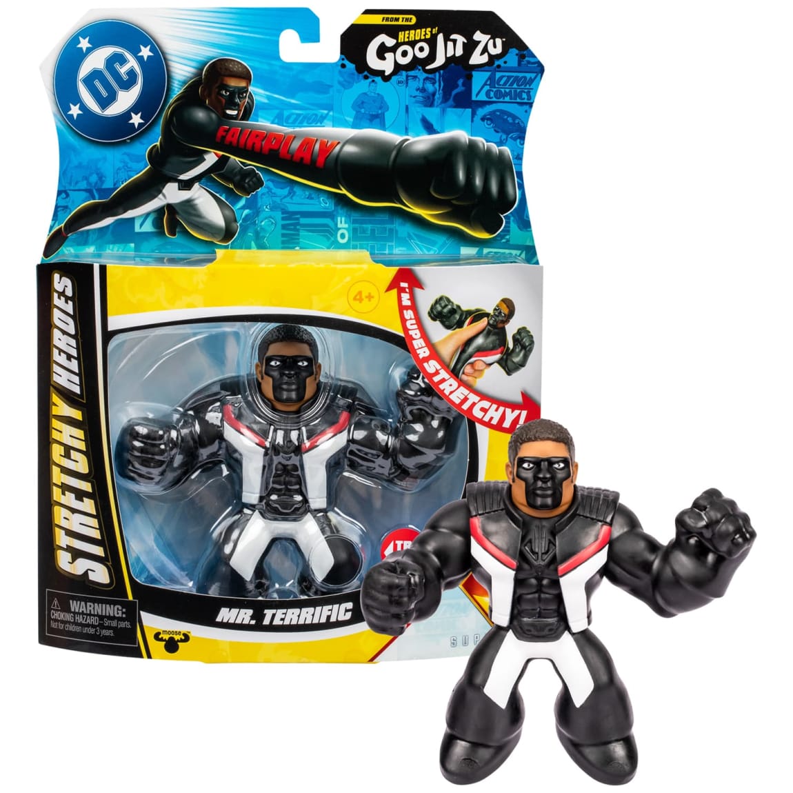 Heroes of Goo Jit Zu DC Stretchy Heroes - Mr Terrific