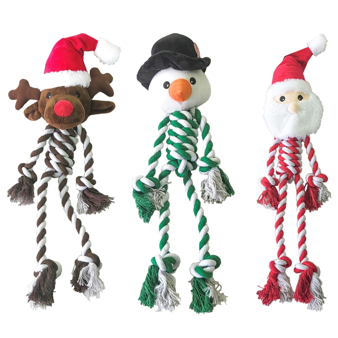 Christmas Rope Body Toy - Assorted