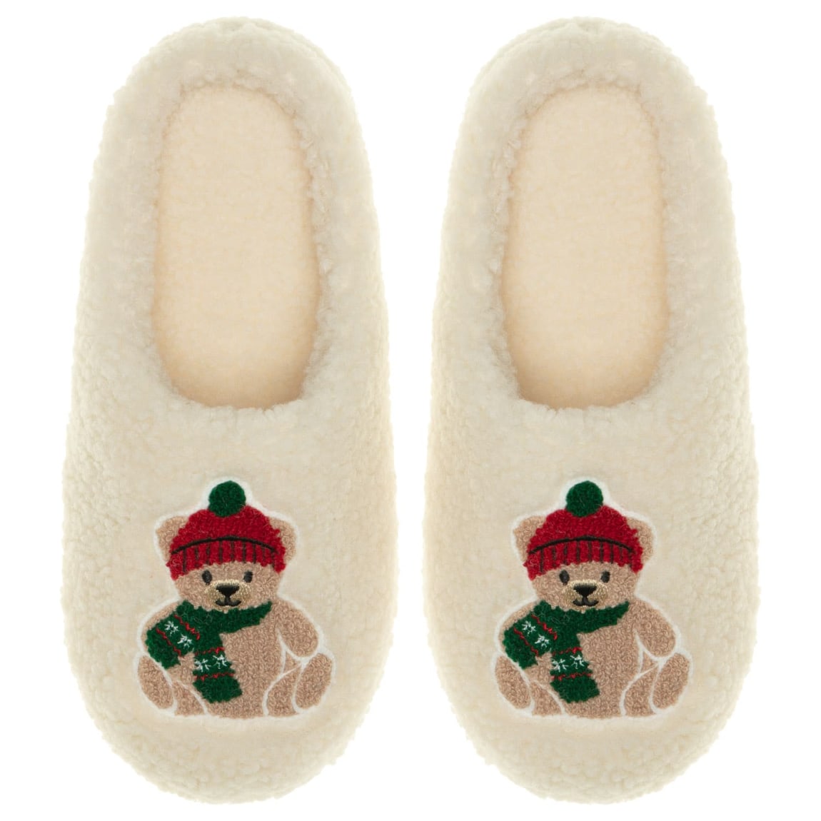 Ladies Bear Slippers Sizes 3-8