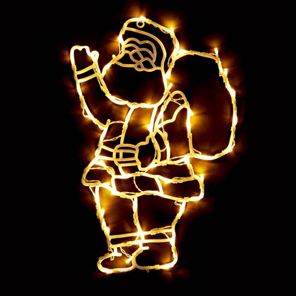 Santa Indoor Silhouette Light - Warm White