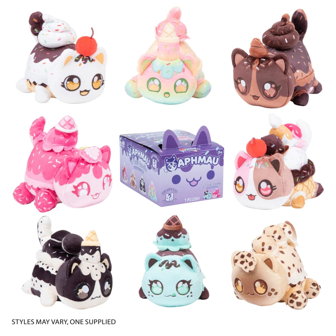 Aphmau MeeMeows Mystery Plush Ice Cream Edition - Assorted