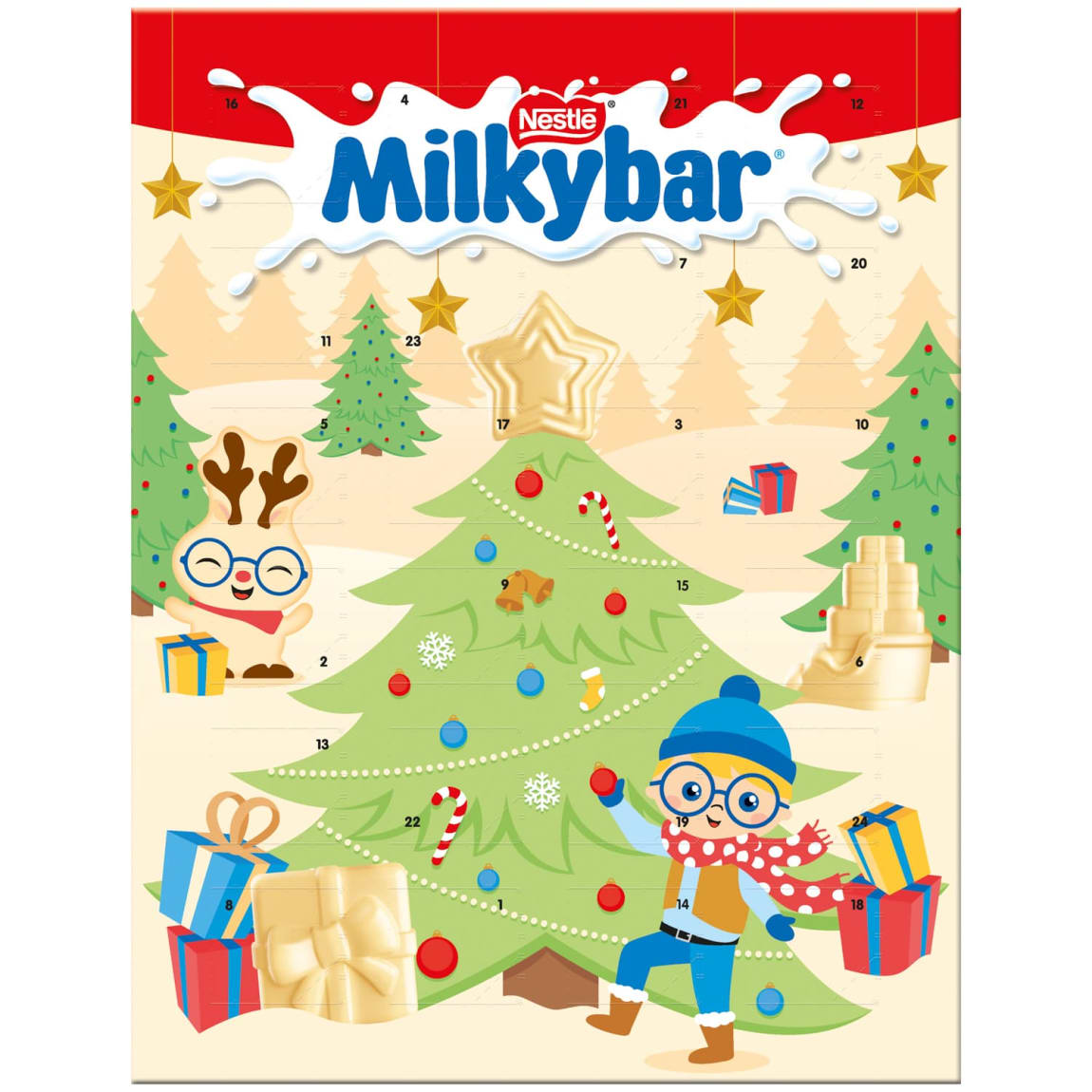 Milkybar White Chocolate Advent Calendar 85g