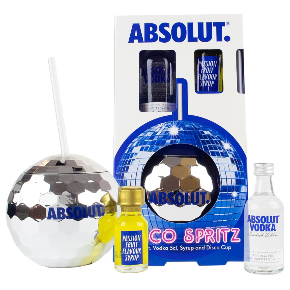 Absolut Vodka Disco Ball Set