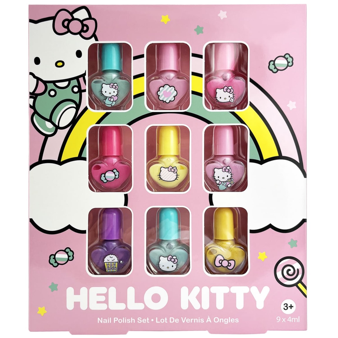 Hello Kitty Nail Polish Set 9pcs
