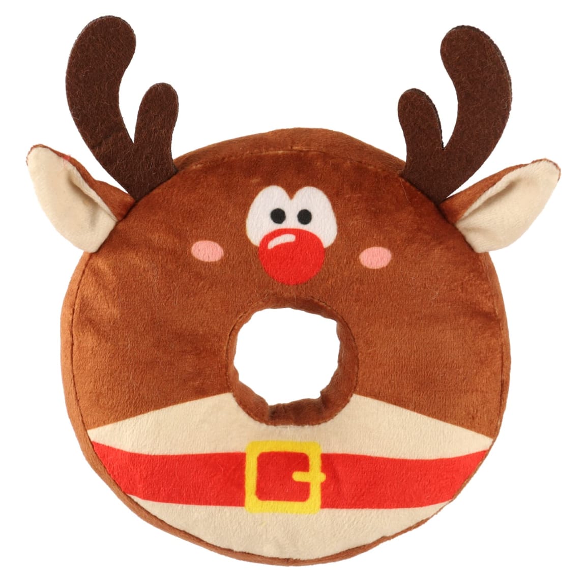 Christmas Donut Pet Toys - Reindeer