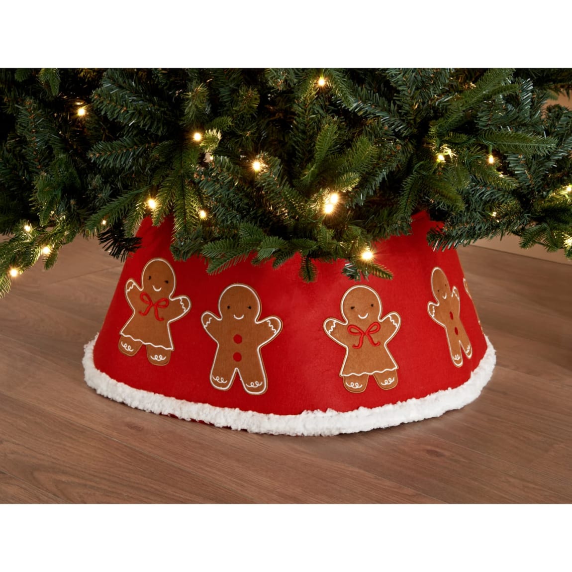 Gingerbread Man Tree Skirt
