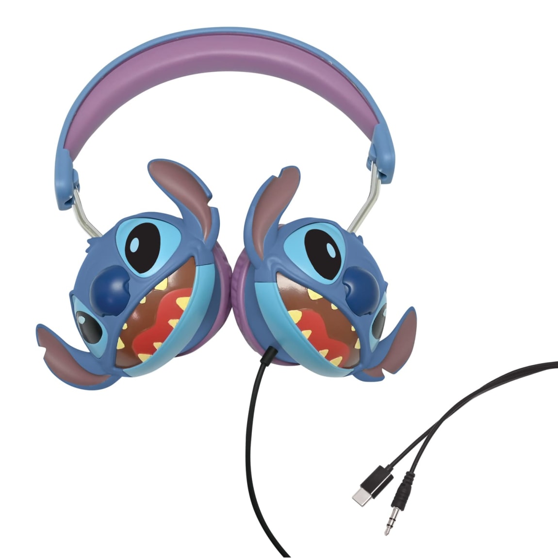 Disney Stitch Stereo Headphones - Blue