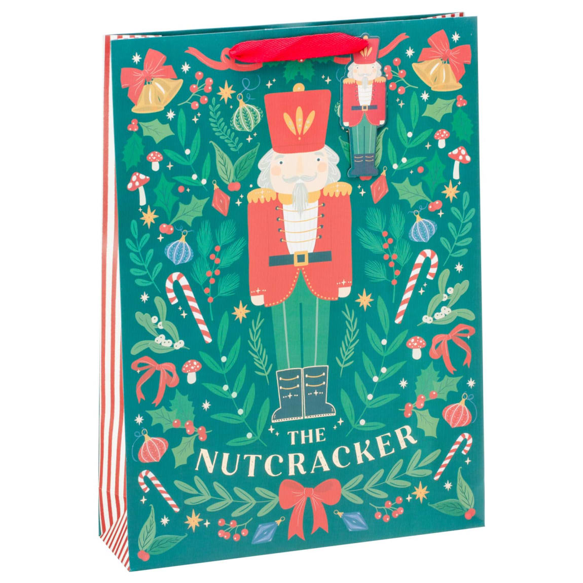 Festive Folklore Extra Large Gift Bag - Green