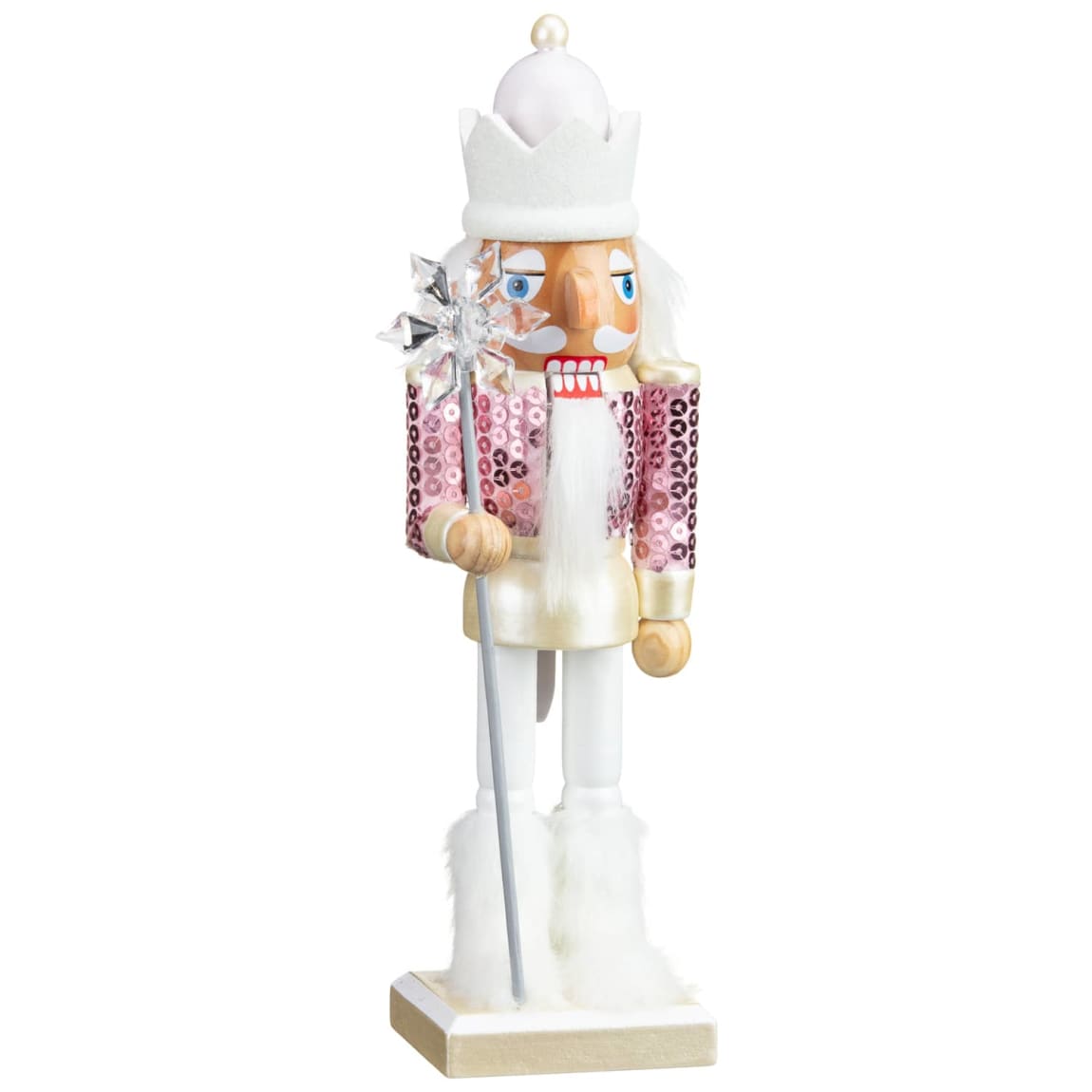 Festive Sparkle Nutcracker - Pink