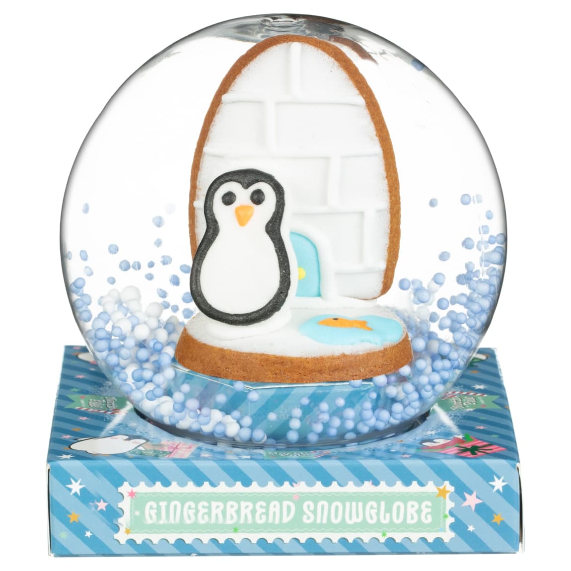 Gingerbread Snowglobe 50g - Penguin