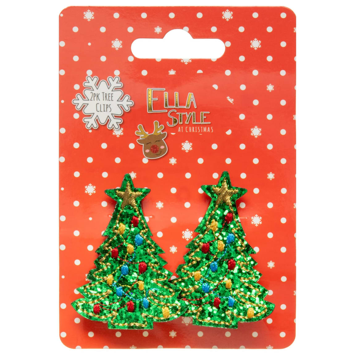 Ella Style at Christmas Tree Clips 2pk