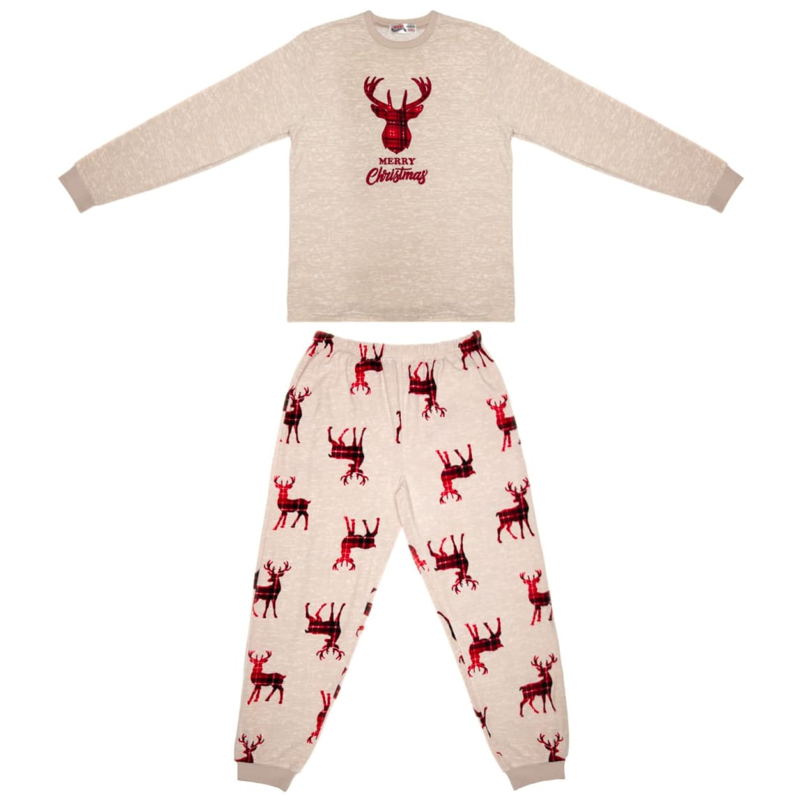 Men's Reindeer Christmas Pyjamas Sizes S-XXL