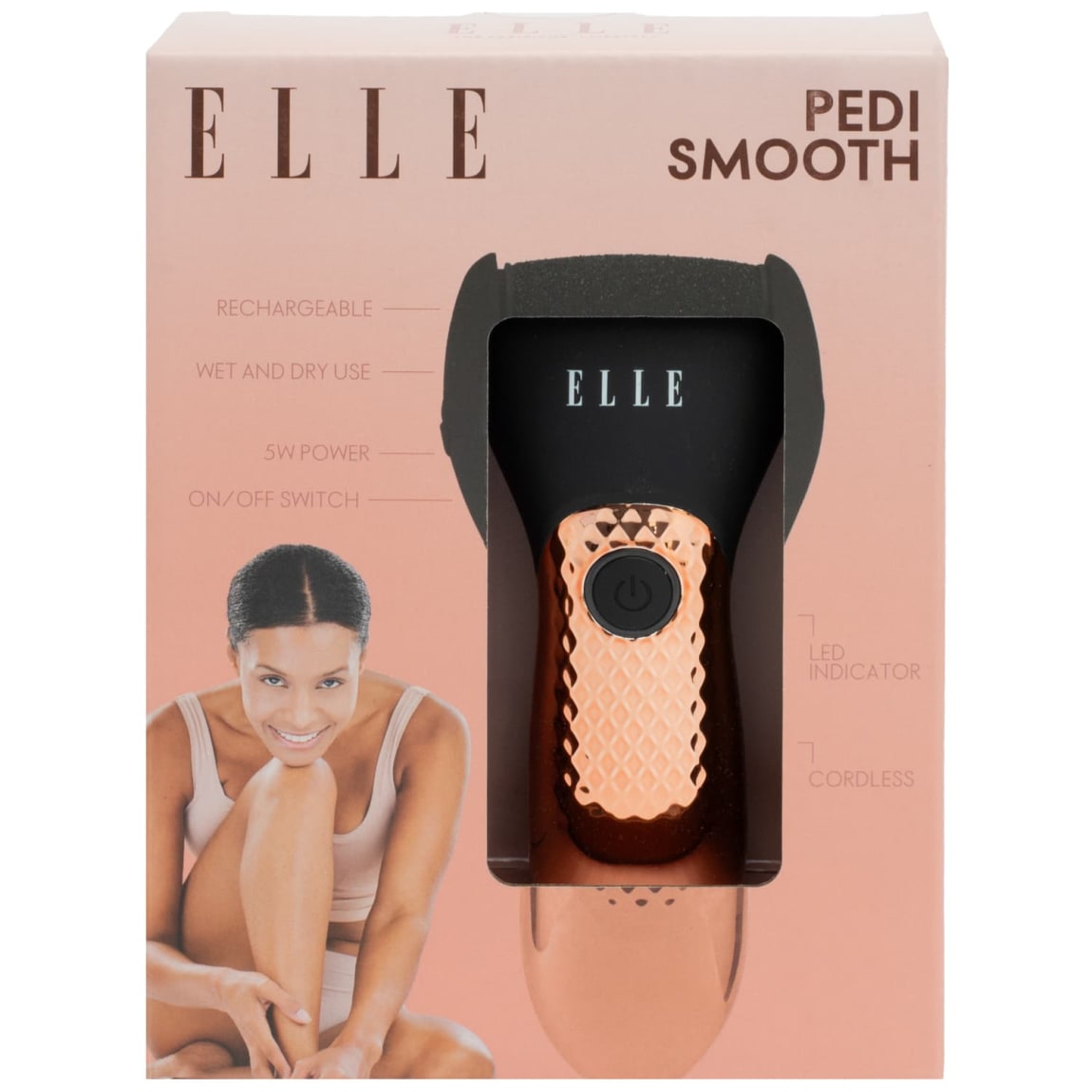 Elle Pedi Smooth - Black