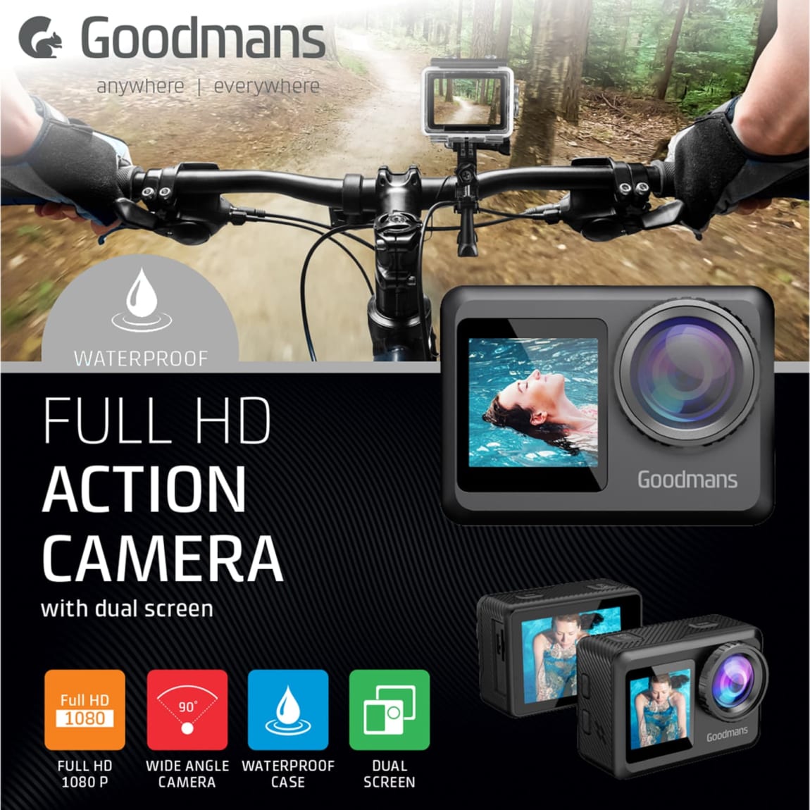 Goodmans Full HD Action Camera