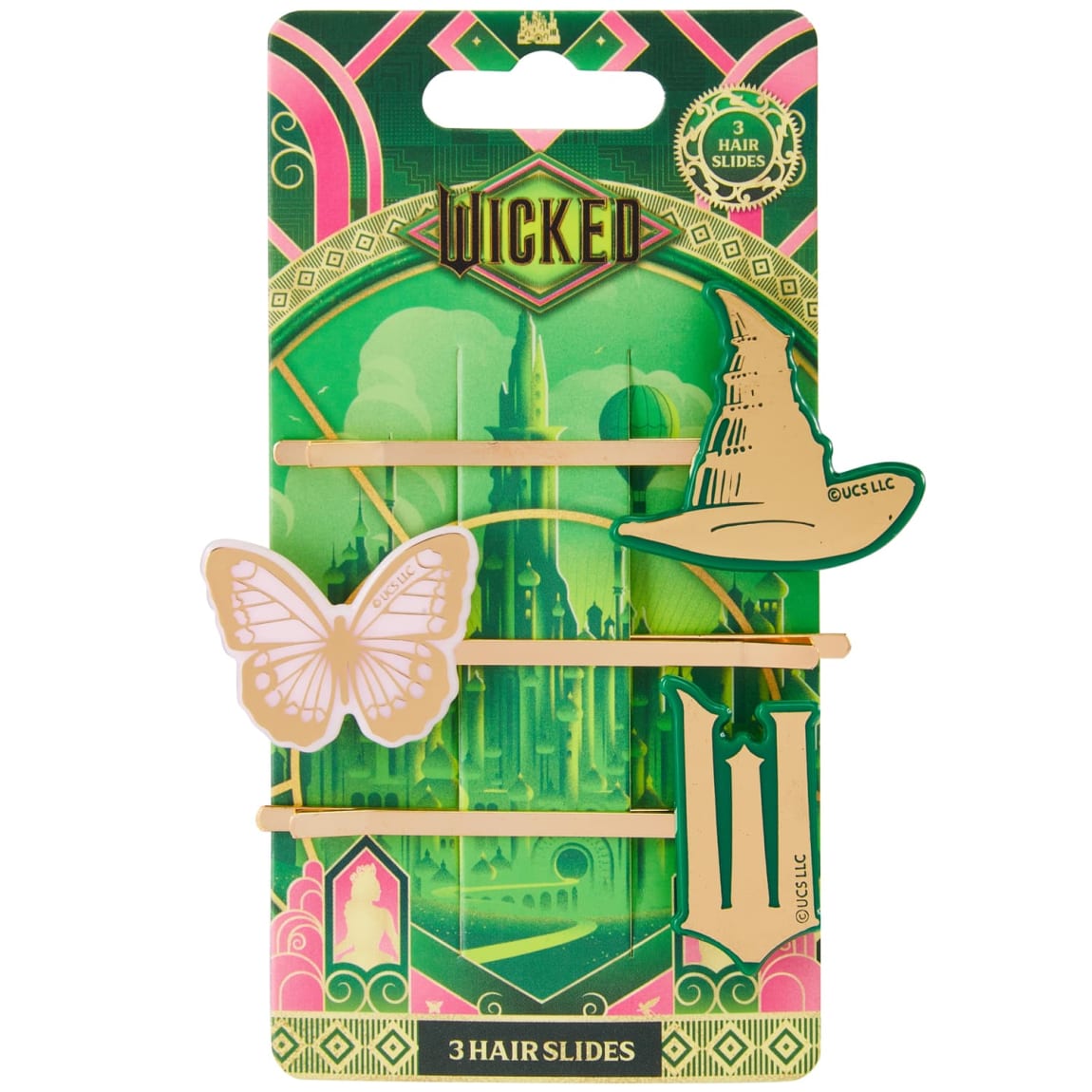 Wicked Hair Slides 3pk